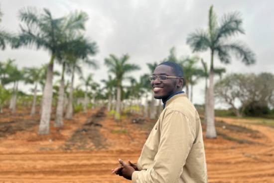 A Young Man on a Farm A smiling single man spending time on his farm.